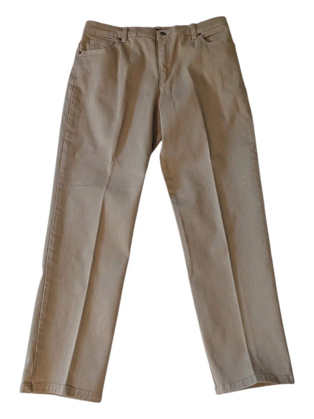 Gloria Vanderbilt Amanda Tan Classic Fit Straight Leg Taper Ankle Stretch Jeans